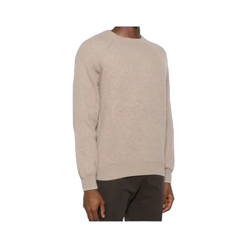Crewneck Ribbed-Knit Jumper