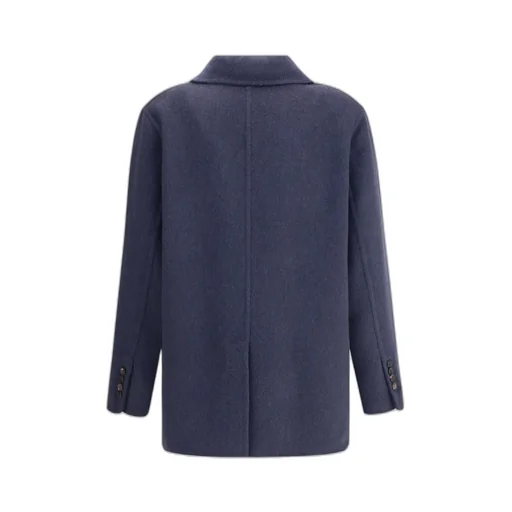Double-Breasted Caban Jacket