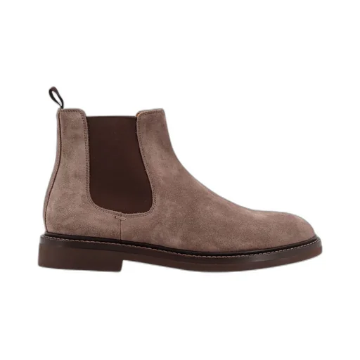 Elasticated-Panel Chelsea Ankle Boots