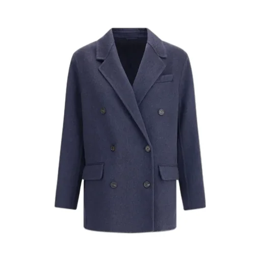 Double-Breasted Caban Jacket