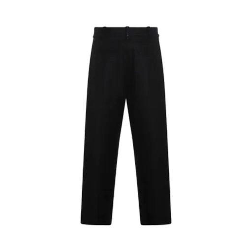 Straight-Leg Cropped Pants