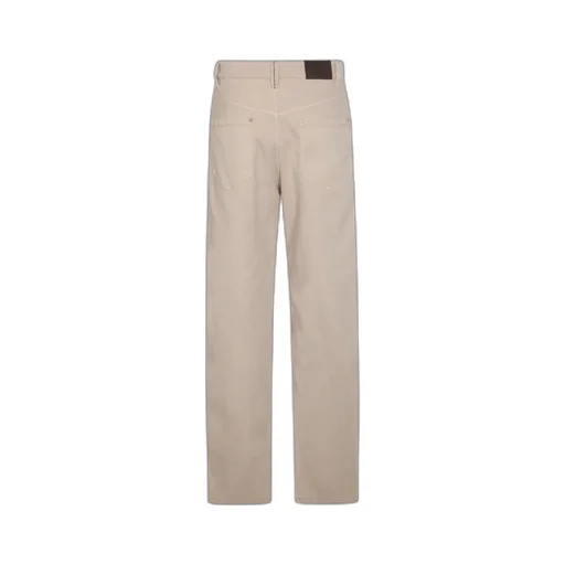 Logo Patch Straight-Leg Jeans