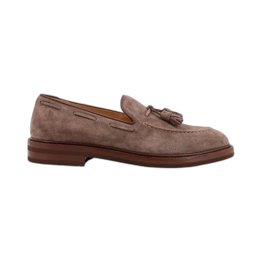 Tassel Detailed Almond-Toe Loafers