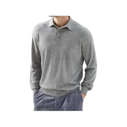 Knitted Polo Shirt