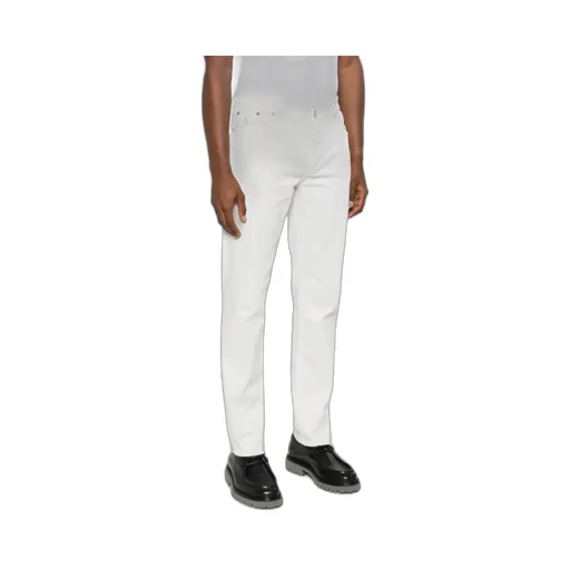 Logo Patch Straight-Leg Pants