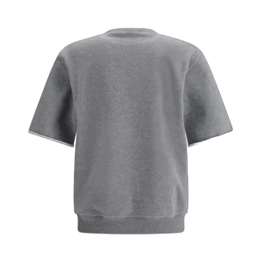 Short-Sleeved Crewneck Sweatshirt
