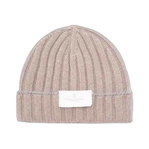 Turn-Up Brim Ribbed Beanie