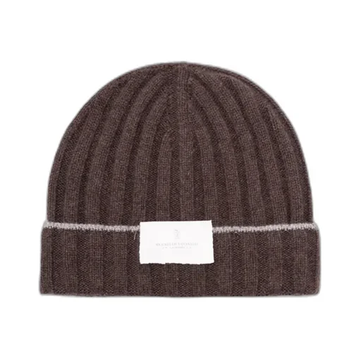 Rib-Knitted Beanie