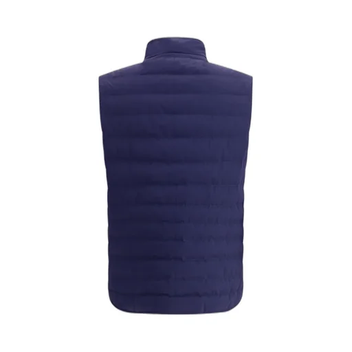 High-Neck Quilted Gilet