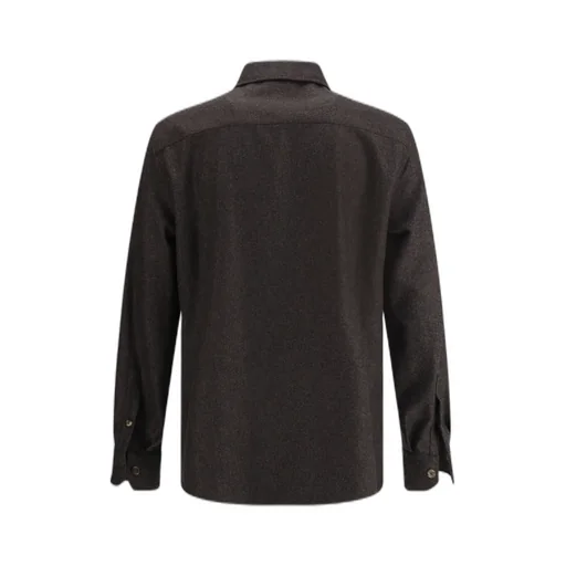 Flap Pocket Long-Sleeved Shirt