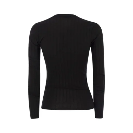 V-Neck Ribbed Jumper