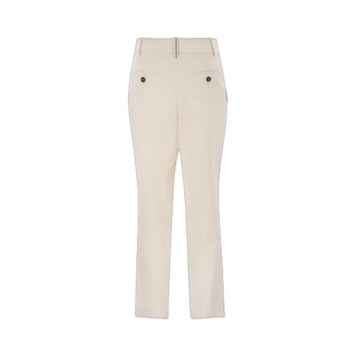 Pleated Tapered Leg Trousers