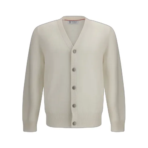 V-Neck Knitted Cardigan