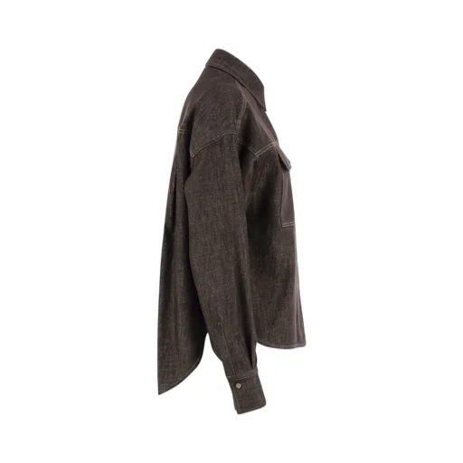 Flap Pocket Denim Shirt