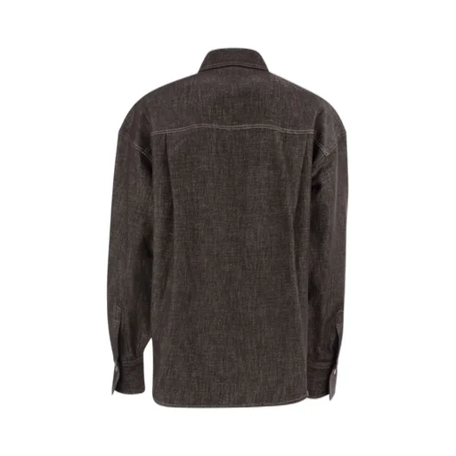 Flap Pocket Denim Shirt