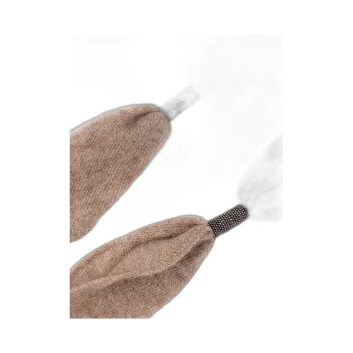 Monili Detail Cashmere Scarf