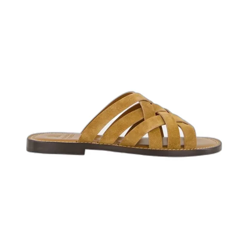 Open Toe Slip-On Sandals