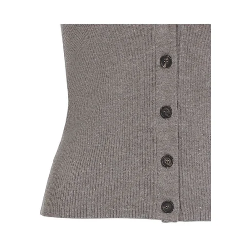 V-Neck Knitted Cardigan