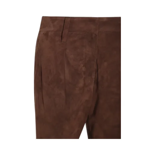 Suede Trousers