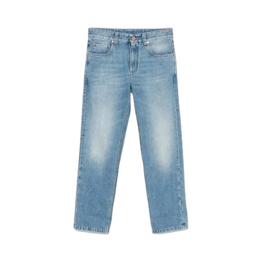Turn-Up Hem Jeans