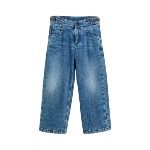 Cotton Straight Jeans