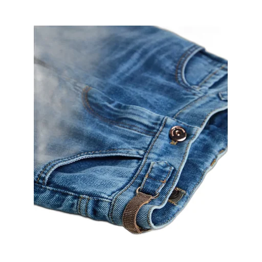Cotton Straight Jeans