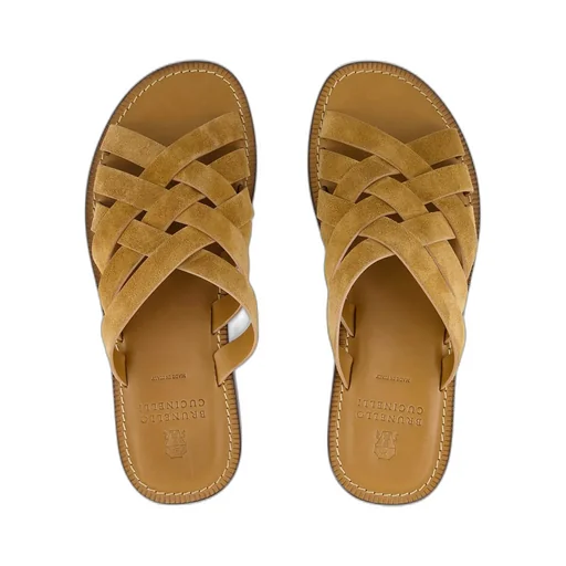 Open Toe Slip-On Sandals