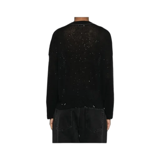 Sequin-Embellished Sweater