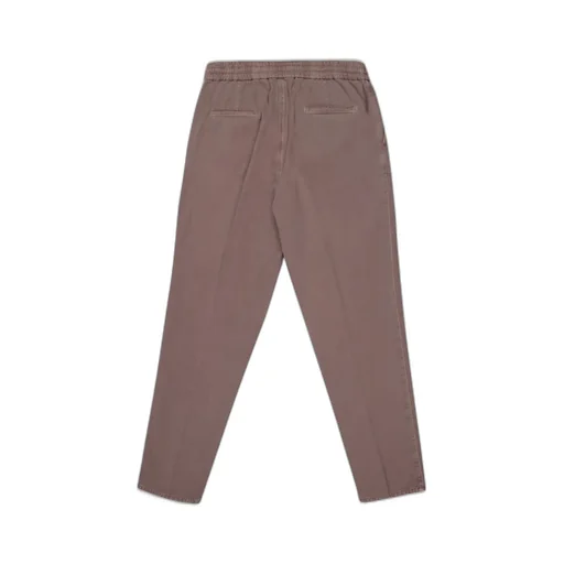 Cotton Drawstring Waist Trousers