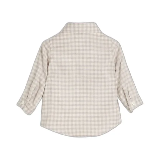 Bernie Baby Gingham-Check Shirt