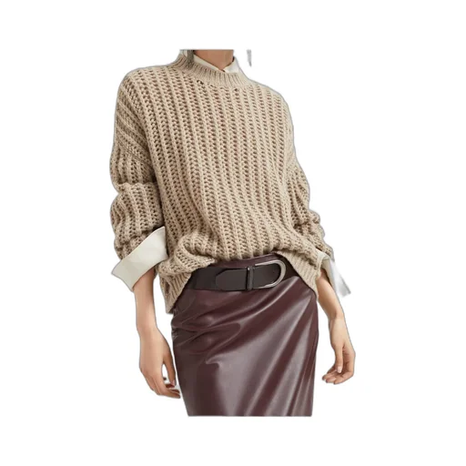 Crew Neck Long Sleeve Sweater