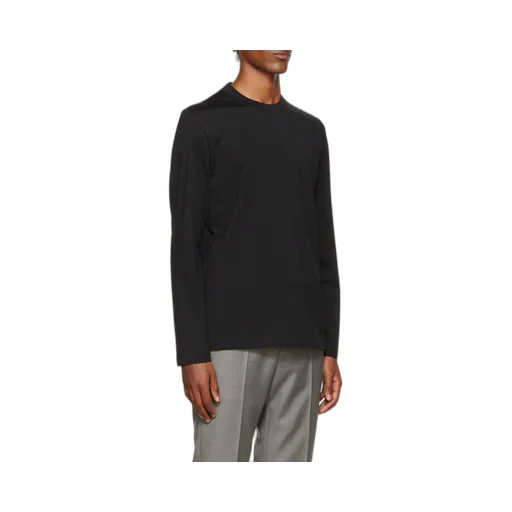 Long-Sleeved Cotton T-Shirt