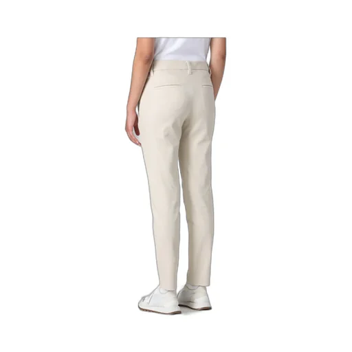 Gabardine Cropped Trousers