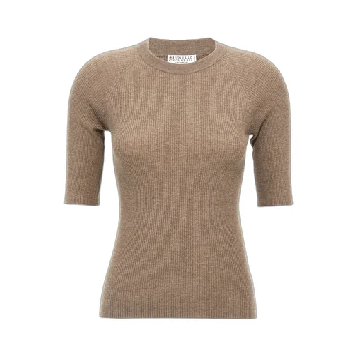 Crewneck Ribbed-Knit Jumper