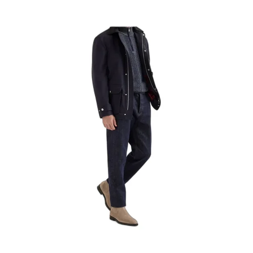 Stretch Coated Nylon Field Jacket