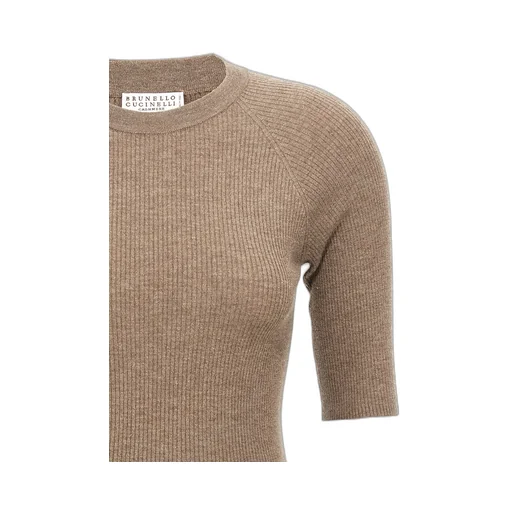 Crewneck Ribbed-Knit Jumper