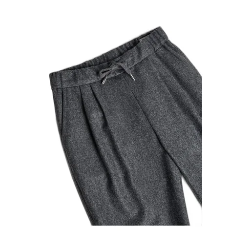 Virgin Wool Flannel Trousers