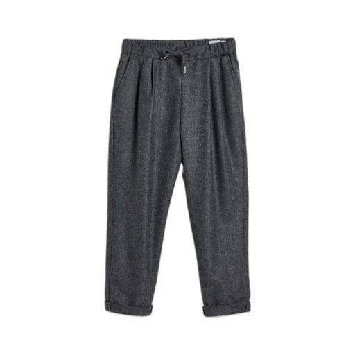 Virgin Wool Flannel Trousers