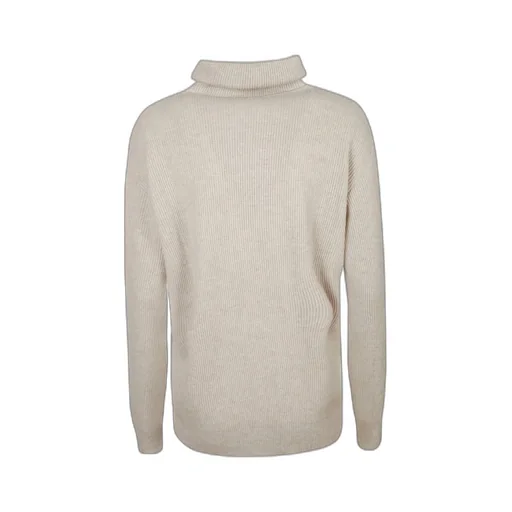 Turtleneck Ribbed-Knit Jumper