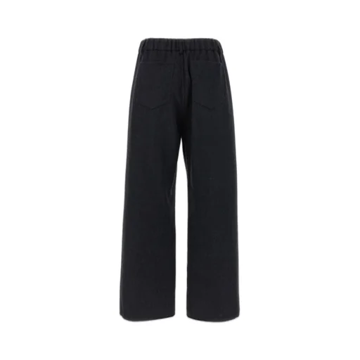 Drawstring-Waistband Trousers