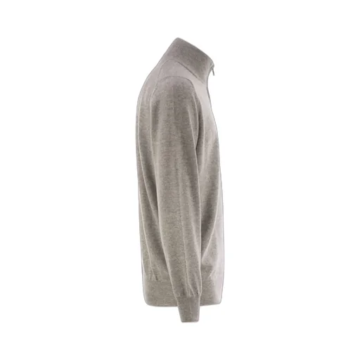 Zip-Up Cashmere Jumper
