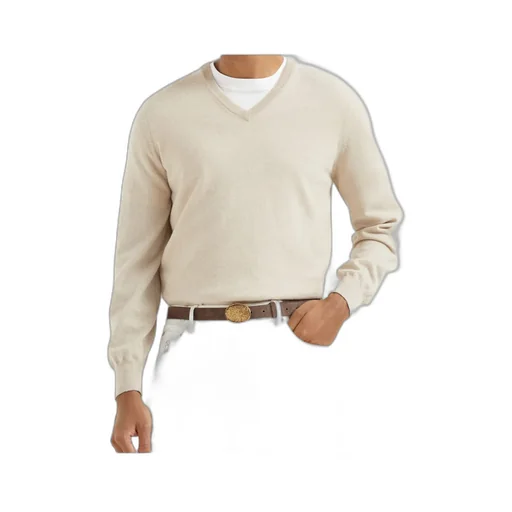 V-Neck Knit Jumper