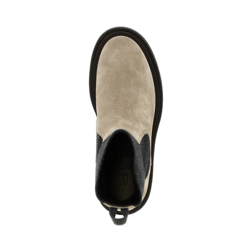 Round Toe Chelsea Boots