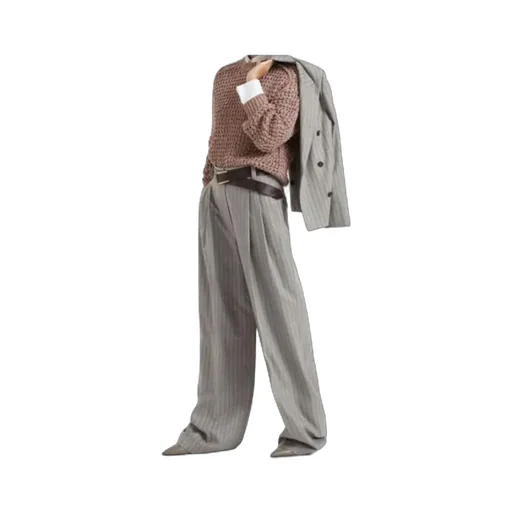 Striped Casual Pants