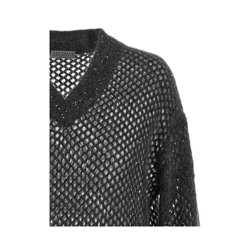 V-Neck Knitted Sweater