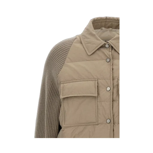 Long-Sleeved Buttoned Jacket