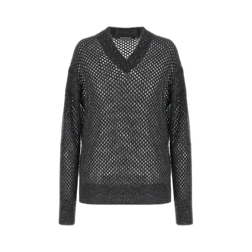 V-Neck Knitted Sweater