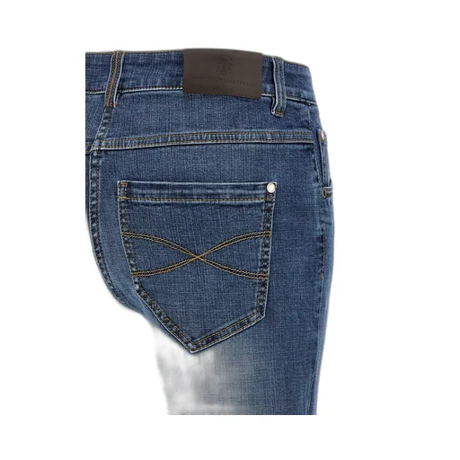 Logo Patch Skinny-Fit Jeans