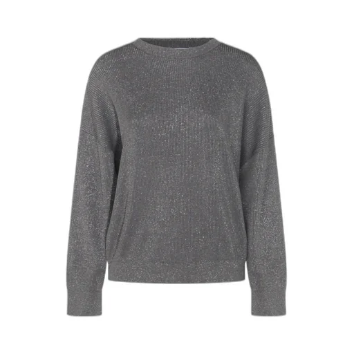Lurex Detailed Crewneck Jumper
