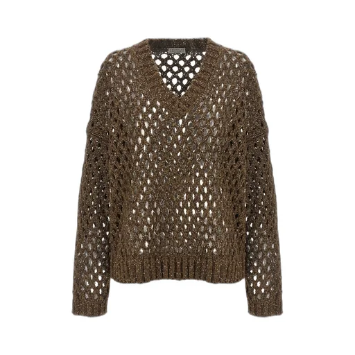 Cut-Out Knitted Jumper